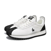 Men's Street Sneakers - D5-6003-WHITE black / 36